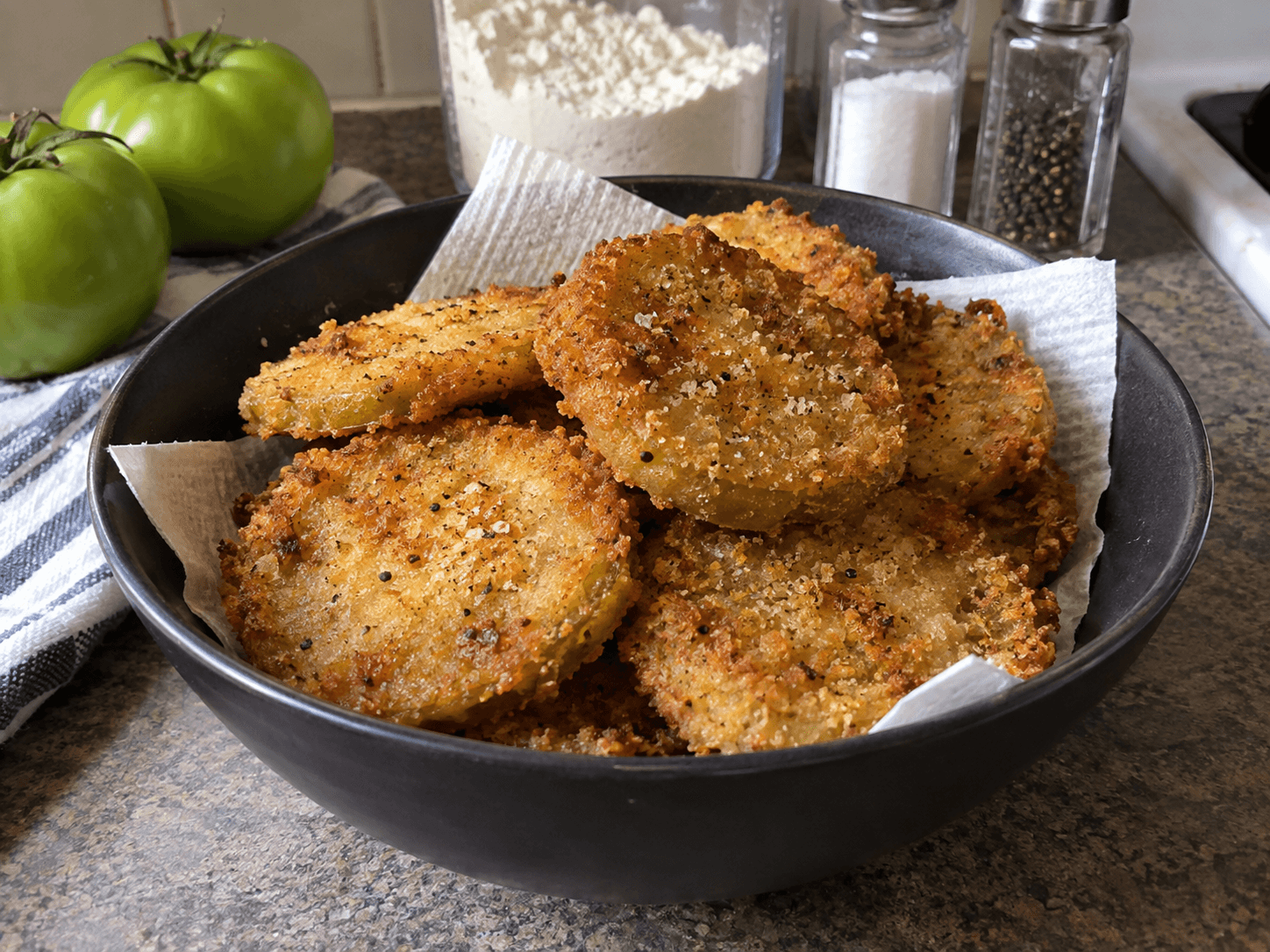 Fried Green Tomato Slices