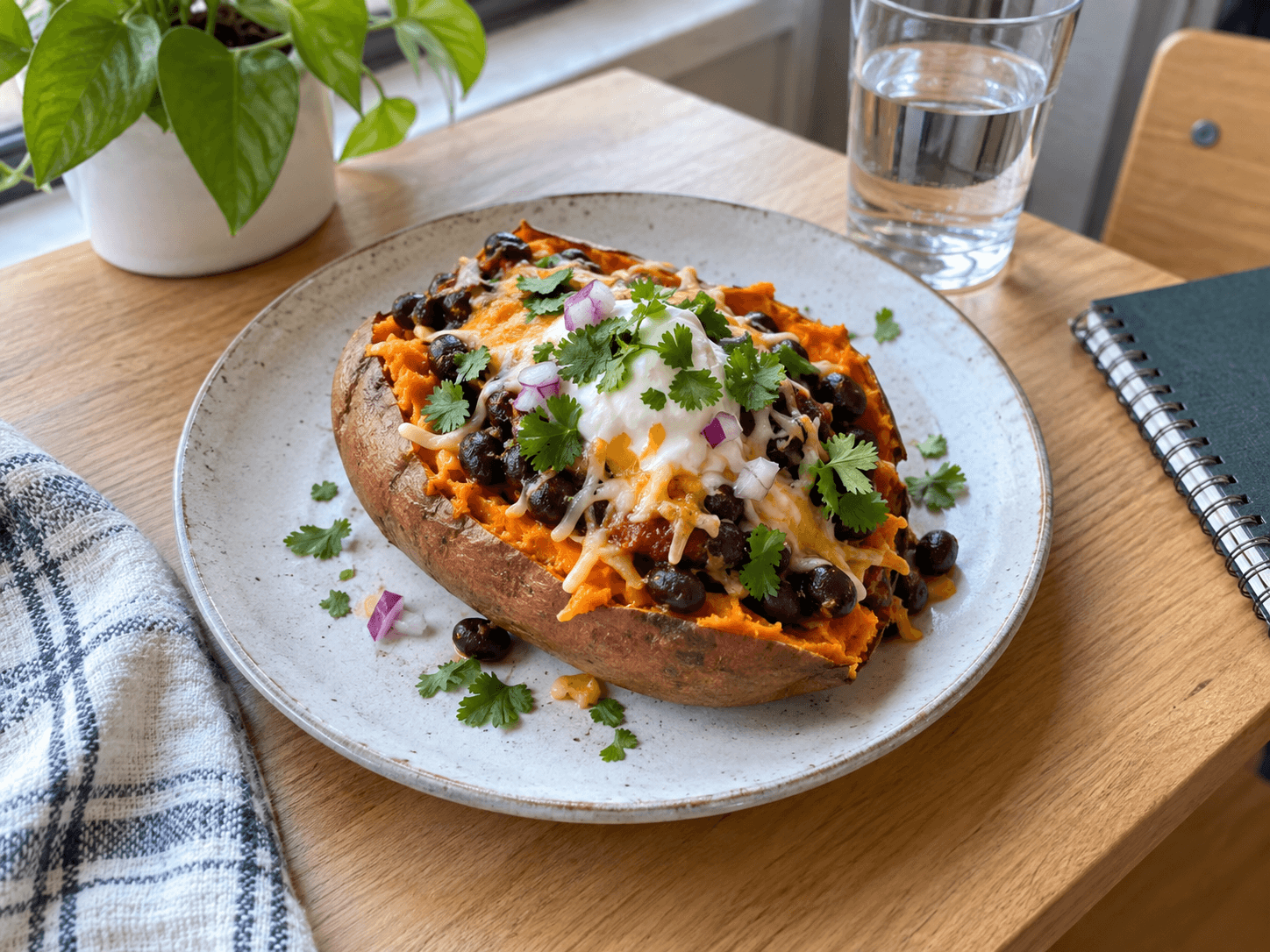 Loaded Cheesy Baked Potato