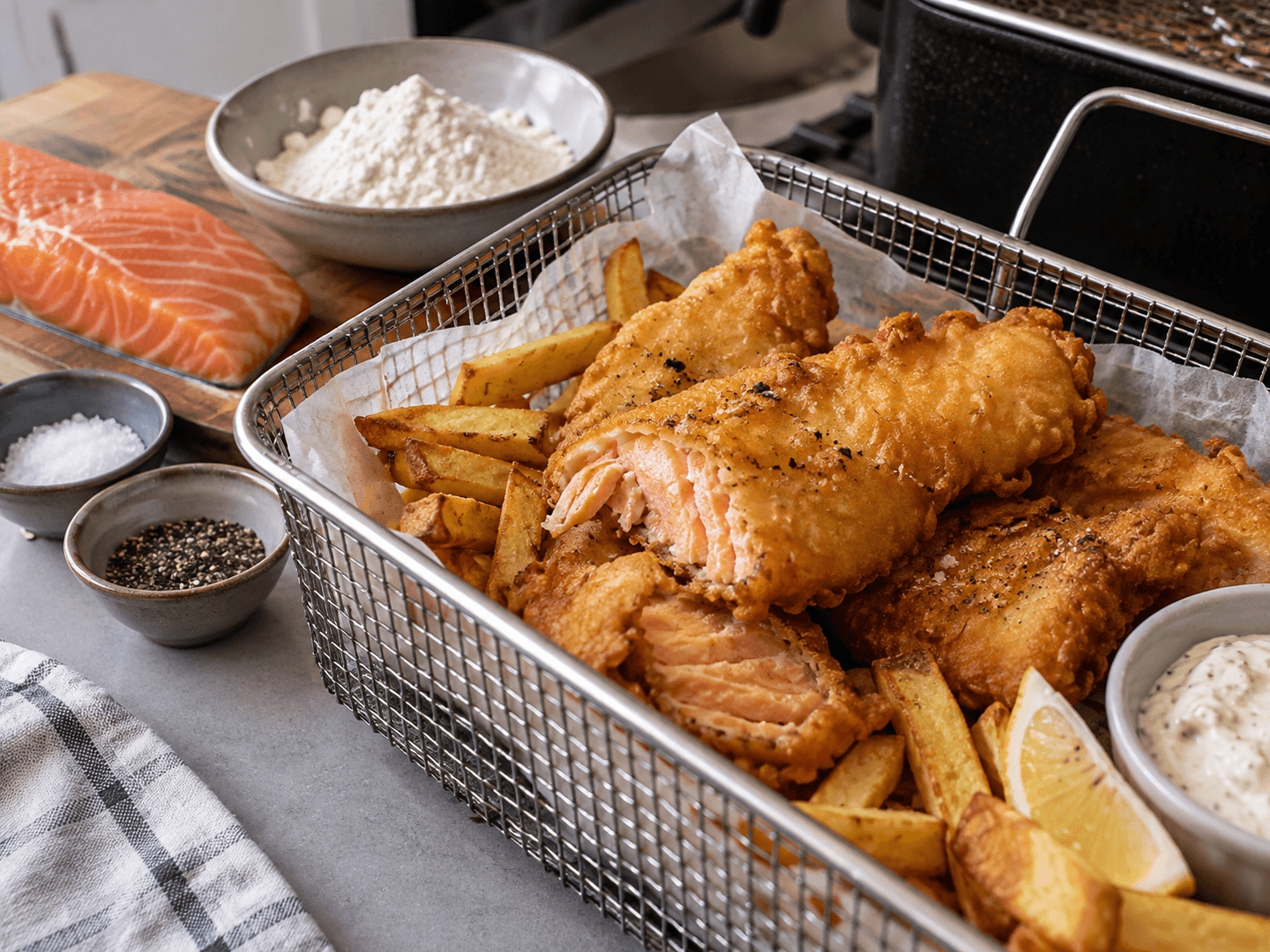 Beer-Batter-Style Fried Fish