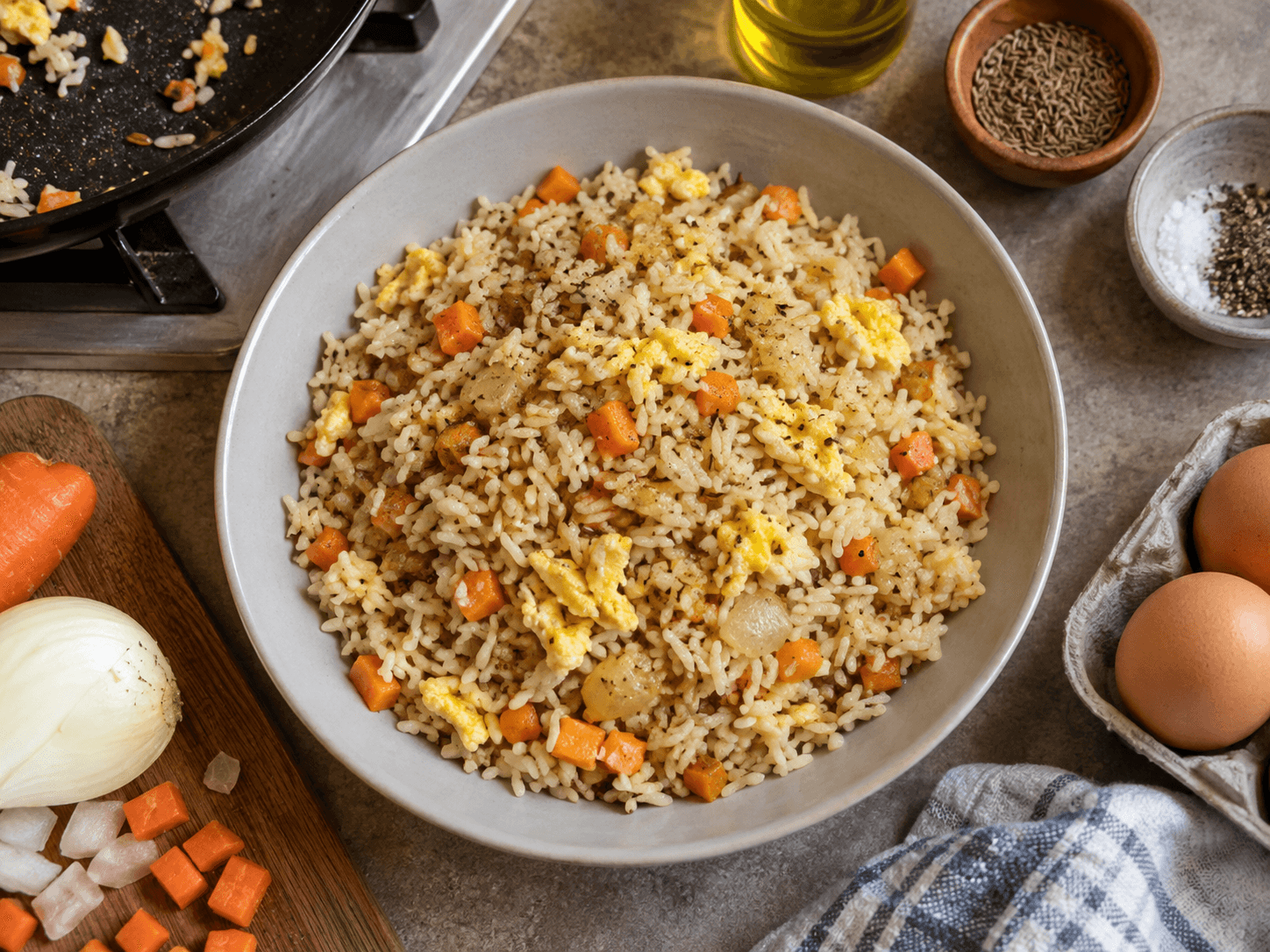 Classic Egg Fried Rice