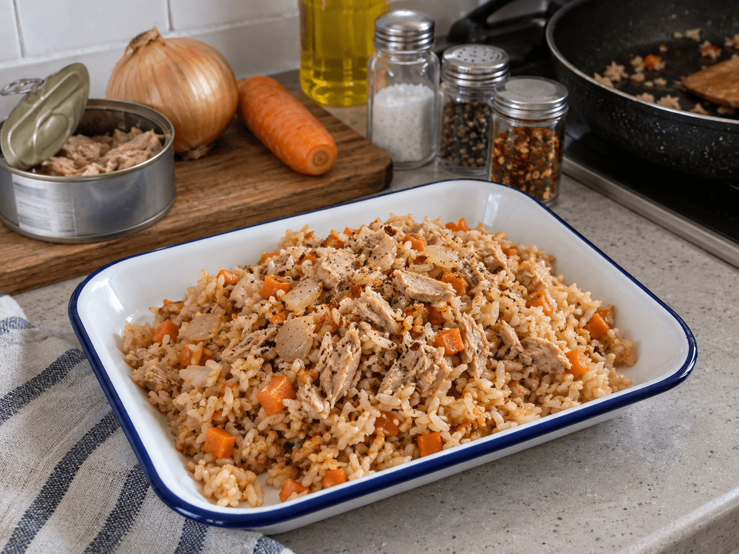 Tuna Fried Rice